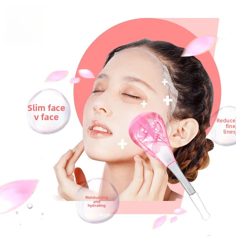 Massaggiatore con globo di ghiaccio in lamina d'oro, palla per terapia facciale refrigerata e cucchiaio per la cura degli occhi, strumento per il trattamento della pelle criogenica ringiovanente, set da 2 pezzi