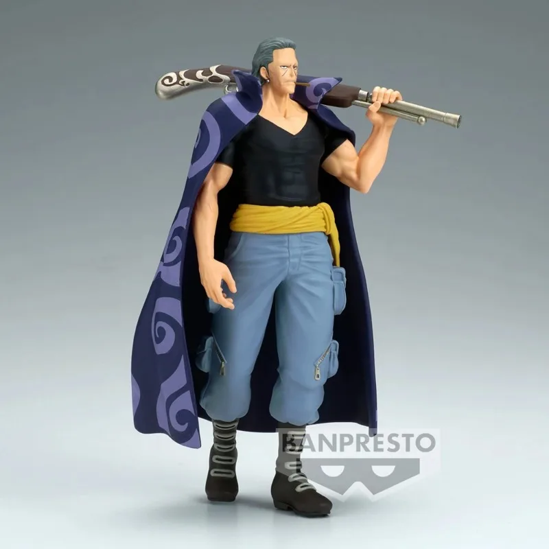 Banpresto-figura de Anime Original de BANDAI One Piece, Shukko Benn Beckman, modelo de PVC genuino de 17cm, juguete coleccionable, regalo