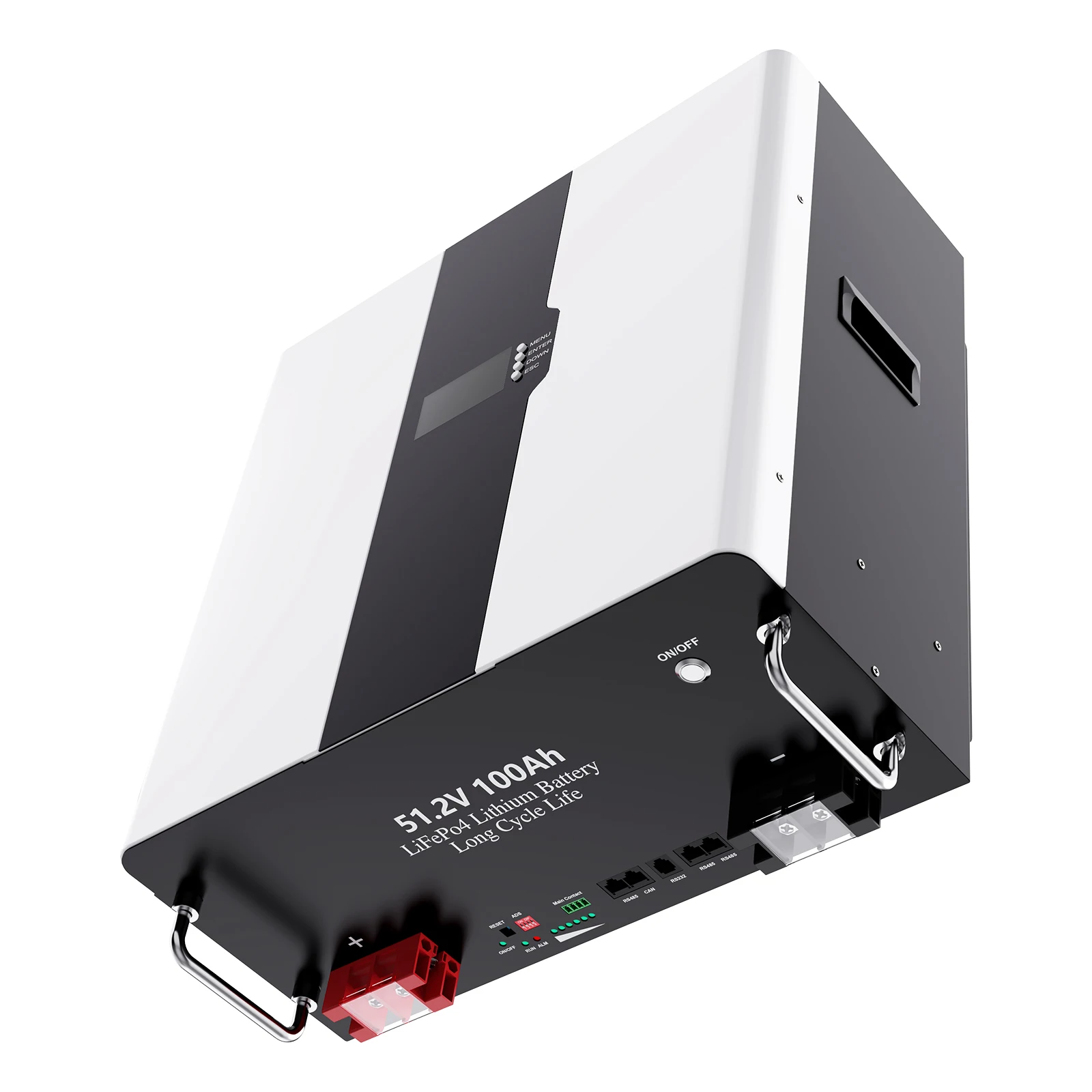 

Avepower 48V LiFePO4 Wall Mounted Battery 5Kwh Home Energy Storage System 48V 100Ah LiFePO4 Battery Pack