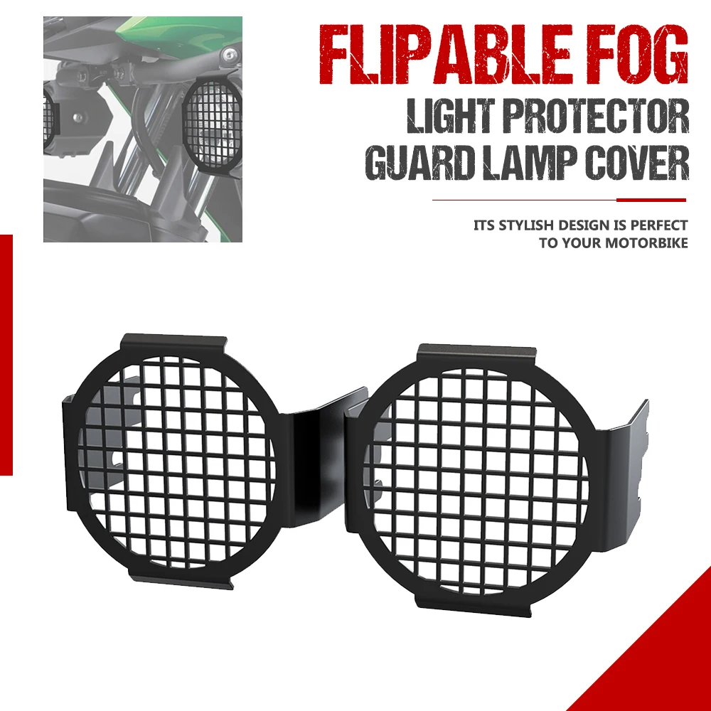 

FOR KAWASAKI VERSYS-X 300 X300 2017-2018-2019-2020-2021-2022-2023 Motorcycle Fog Light Protector Guards Foglight Lamp Cover