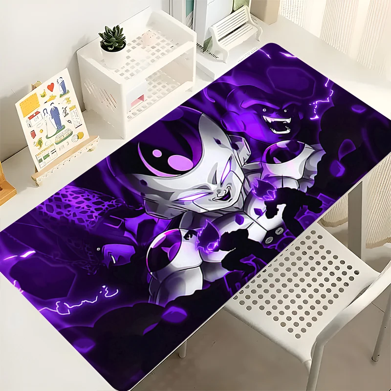 

Mousepad Laptop Office Cabinet Keyboard Pad Gaming Desk Mat Large Dragon Ball Frieza HD Mouse Pad Non-slip Rubber Extended Pad