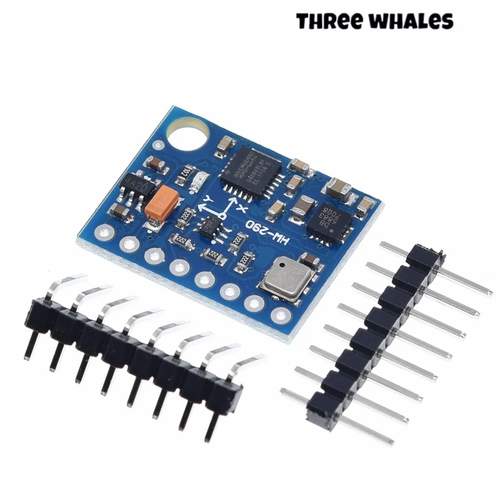 Hot Sale Unsoldered GY-87 10DOF Module MPU6050 HMC5883L BMP180 Sensor electronic component