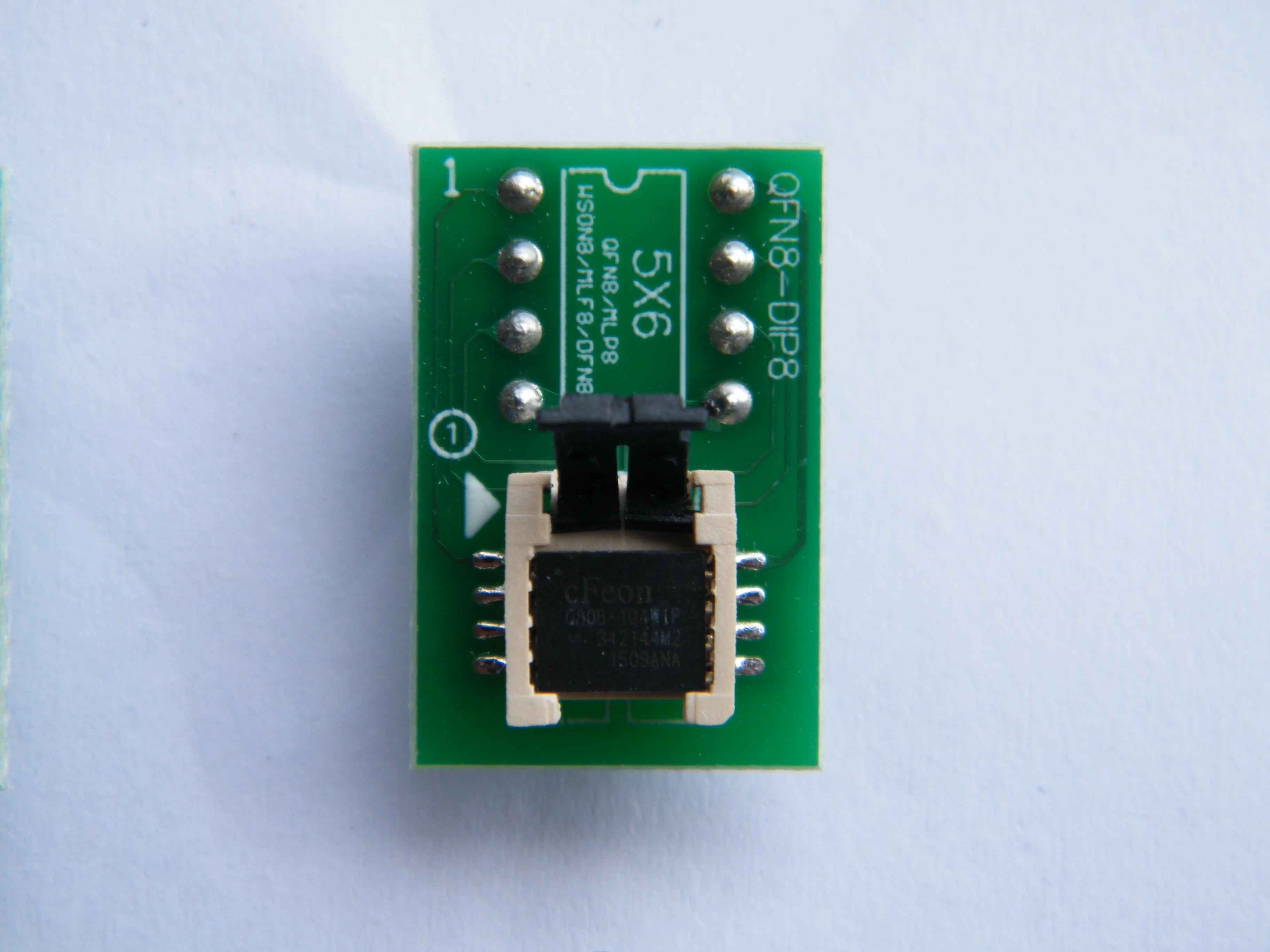 QFN8 MLF8 MLP8 WSON8 SON8 8060 6050 8*6 5*6 SOP8 200mil IC sockel/adapter BIOS flash sockel Top qualität, hergestellt in Taiwan  502