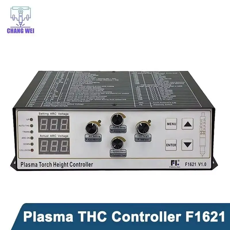 Pengontrol ketinggian tegangan busur plasma F1621 F1620 Fangling THC pistol pemotong pelacak ketinggian otomatis