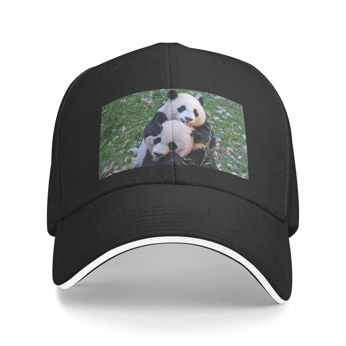 

Giant Pandas Mei Xiang and Xiao Qi Ji at the National Zoo Baseball Cap Snapback Cap Dropshipping New Hat Mens Caps Women's