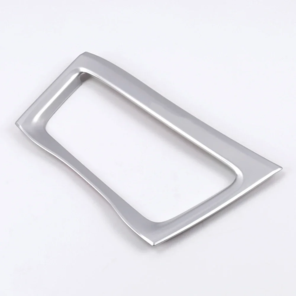 For 2012-2016 Honda CR-V 2013 2014 2015 CRV Matte Chrome Center Display Screen Frame Navi Panel Cover Car Navigation Frame Trim
