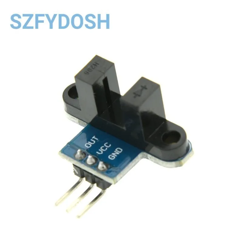 IR Infrared Slotted Optical Speed Measuring Sensor Detection Optocoupler Module For Motor Test