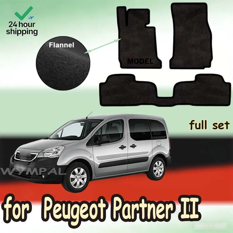 tapis-avant-en-velours-suede-nylon-pour-peugeot-partner-ii-kombivan-tepee-5-places-2008-2018--noir