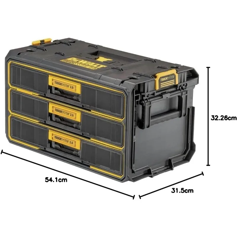 TOUGHSYSTEM 2.0 Tool Organizer and Storage 3 Drawer Unit (DWST08330)