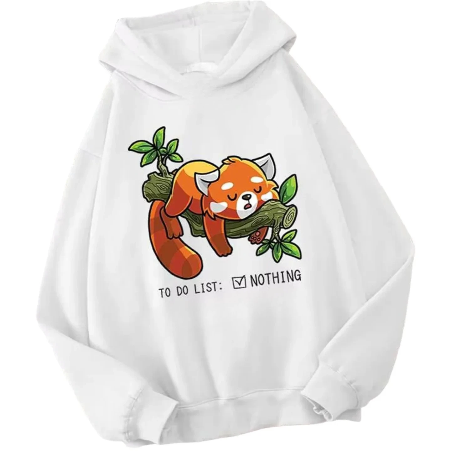 

Детский уличный пуловер, новый стиль, забавная толстовка с принтом красной панды, модная толстовка, детская осенне-зимняя толстовка