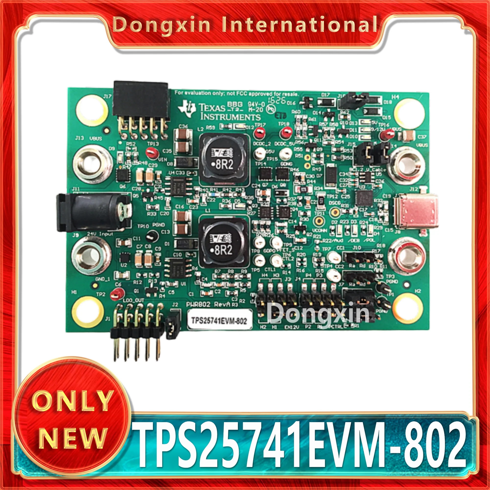 TI original genuine product TPS25741EVM-802 TPS25741 Evaluation Module with Power Multiplexer and Port Power Management Capabili