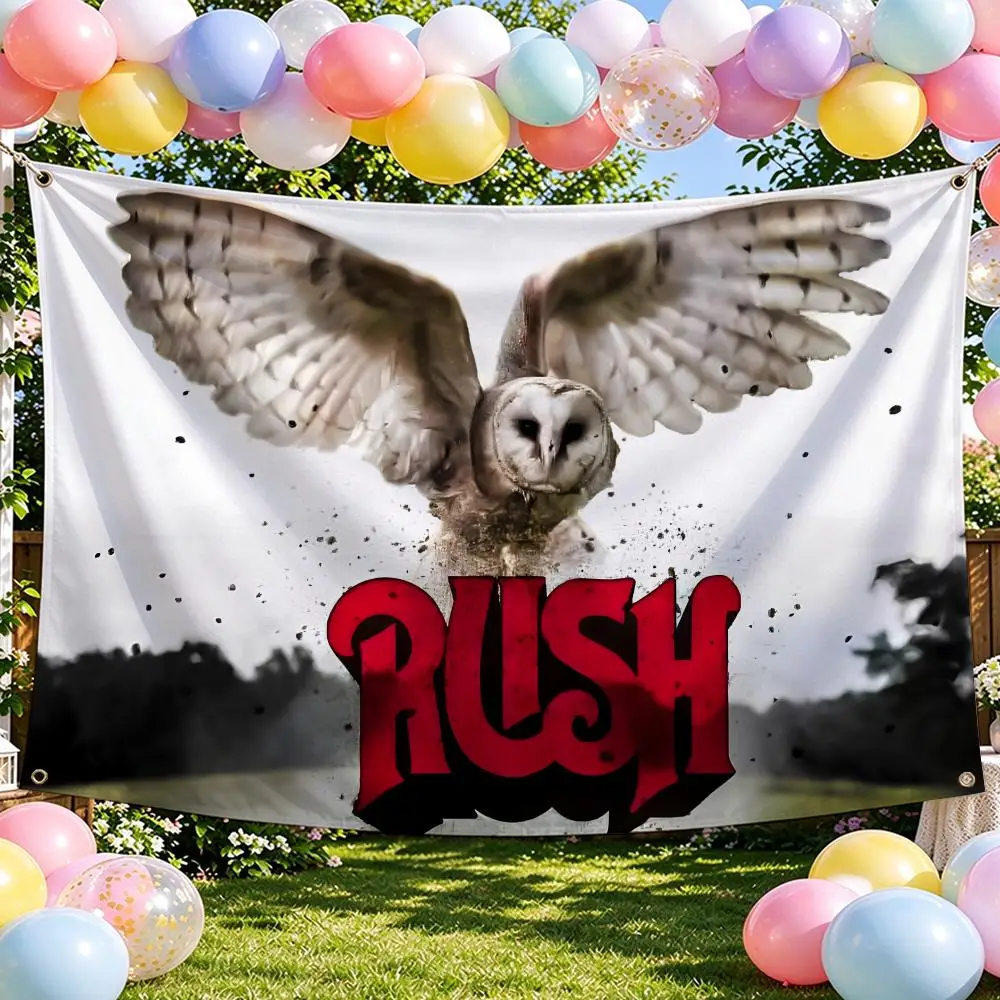 Rushs Flags Banner For Bedroom Outdoor Living Room Restaurant Bar Wall Decor Party