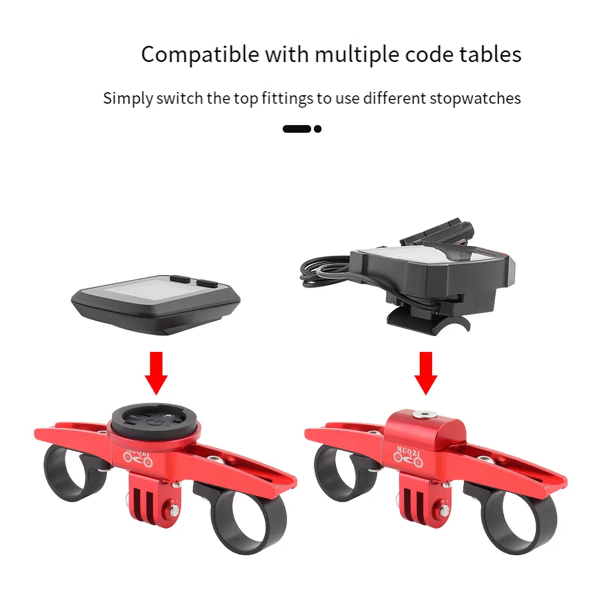 T34C TT المقود الكمبيوتر جبل الدراجة 22.2 مللي متر 25.4 مللي متر بقية المقود الكمبيوتر محول تركيب للأسود #5