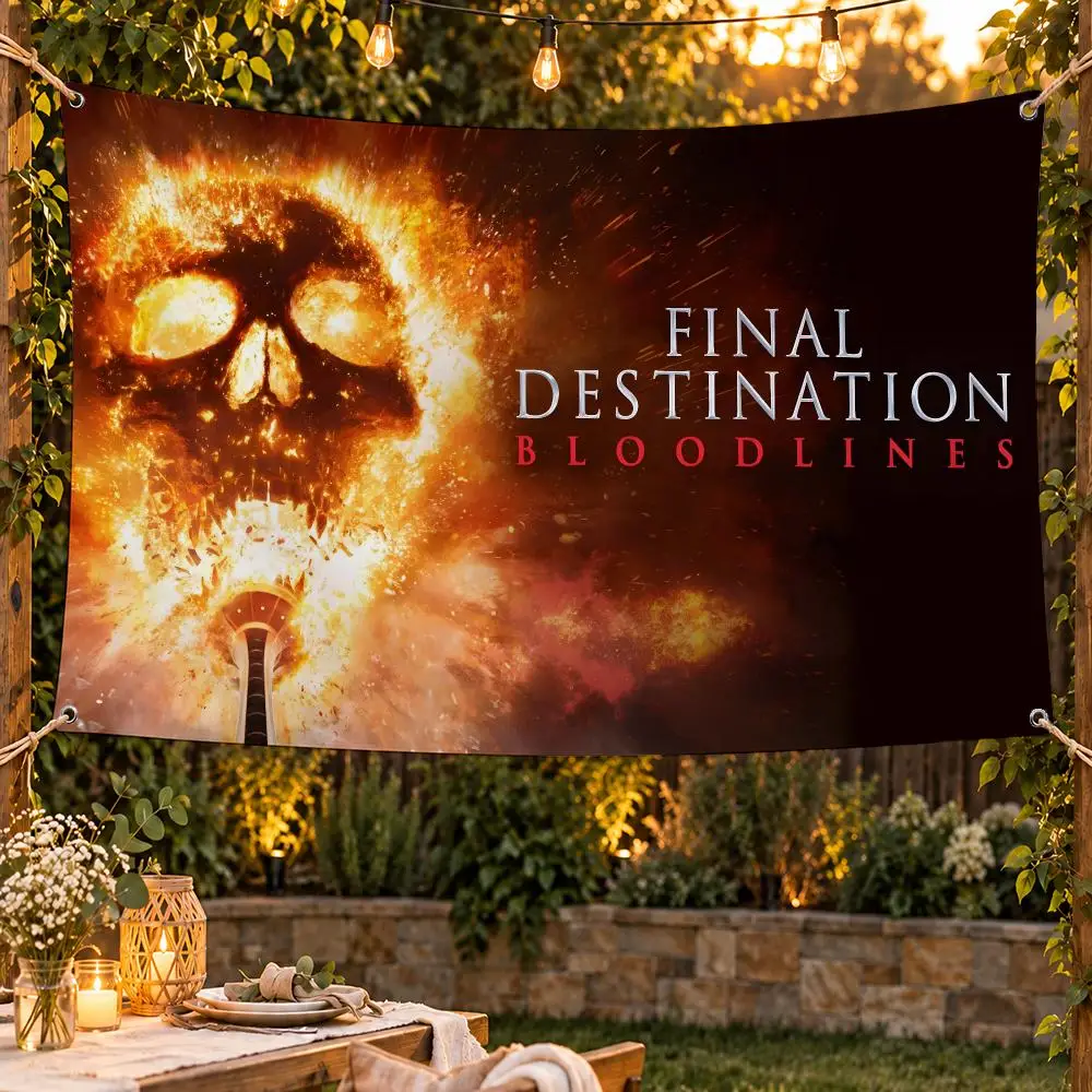 Final Destination Bloodlines Flags For Garden Party Living Room Home Wall Flag Bedroom Outdoor Decor