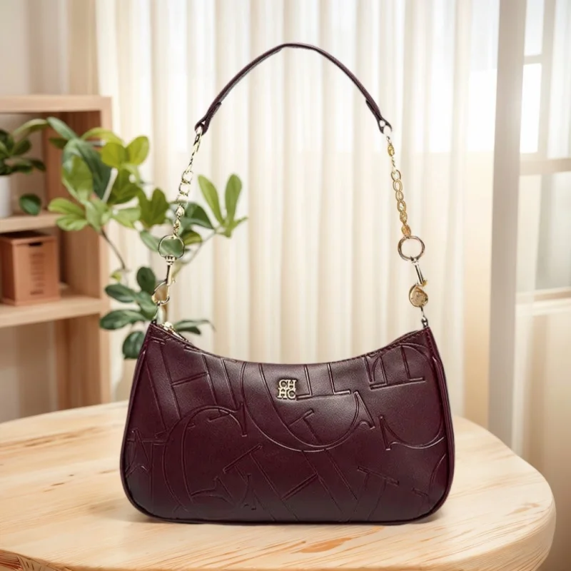 

Women's Handbag Fashion Partition Durable Luxury Brand Fashion Large Capacity Bent Moon Bag Simple Shoulder Crossbody Bag