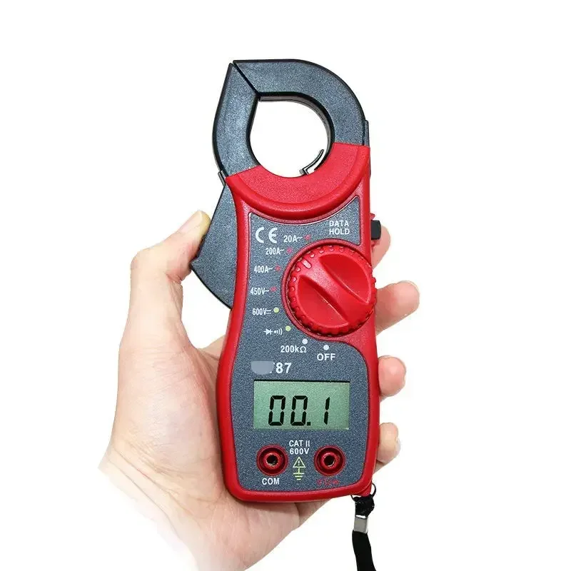 Hot Sales Voltage and Current Meter Measuring Resistance Voltage on-Off Digital Clamp Meter