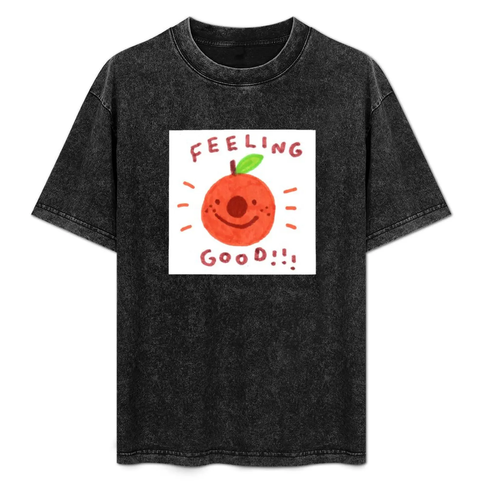 

FEELING GOOD!!! T-Shirt Retro Graphic Print T-Shirt