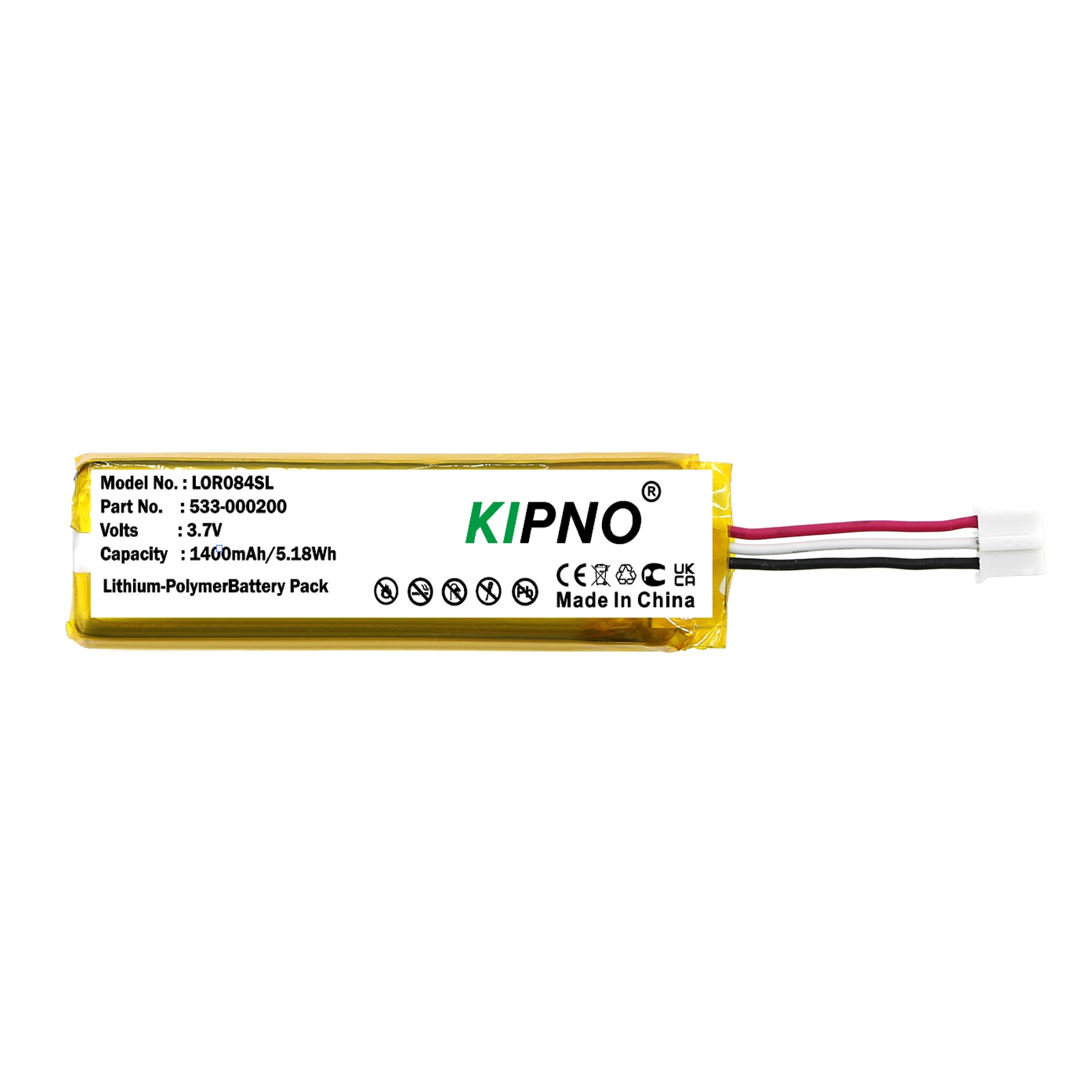 100% NEW KIPNO 1400mAh Keyboard Battery 533-000200 for Logitech MX KEYS Mini, YR0084, 920-010514 +tools
