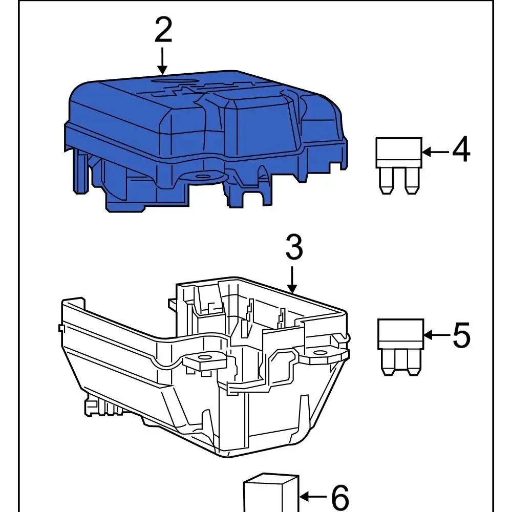 RENEGADE 2017-2022 배터리 커버, 나침반, ProMaster City에 적합, 68402933AA