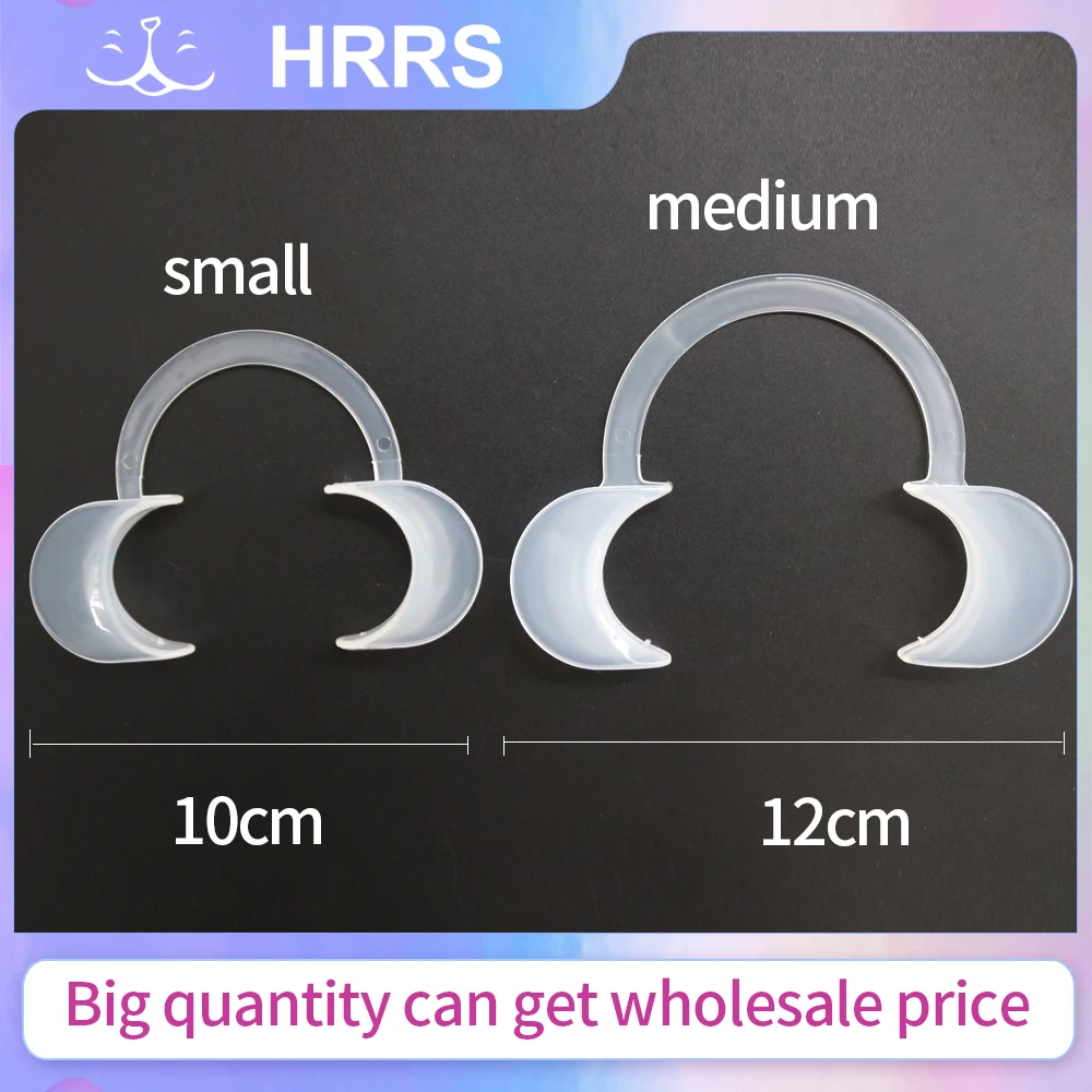 

10Pcs Dental Orthodontic Soft Silicone Small / Medium Mouth Retractor