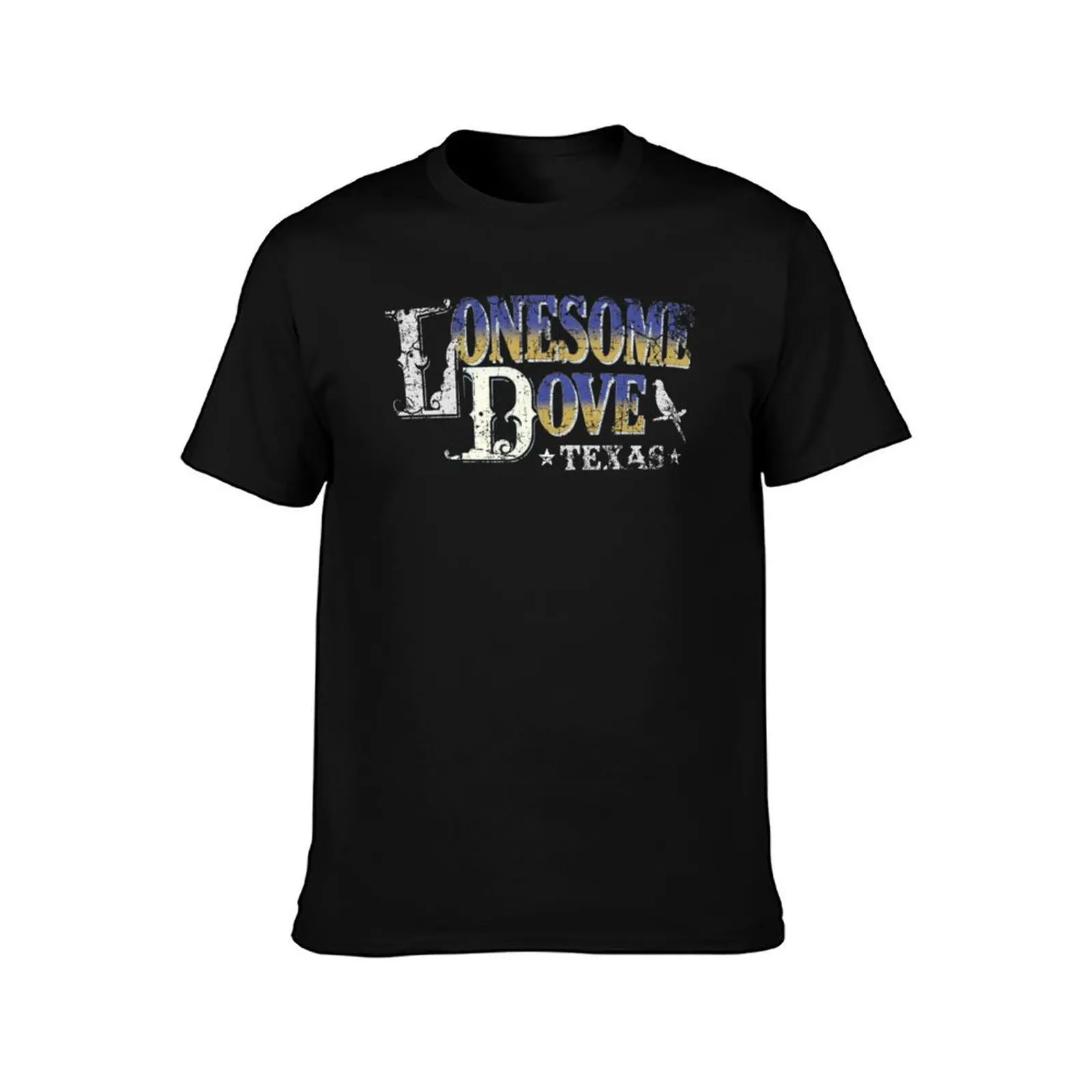 Lonesome Dove, Weathered Board Distressed T-Shirt Lightweight Running T-Shirt
