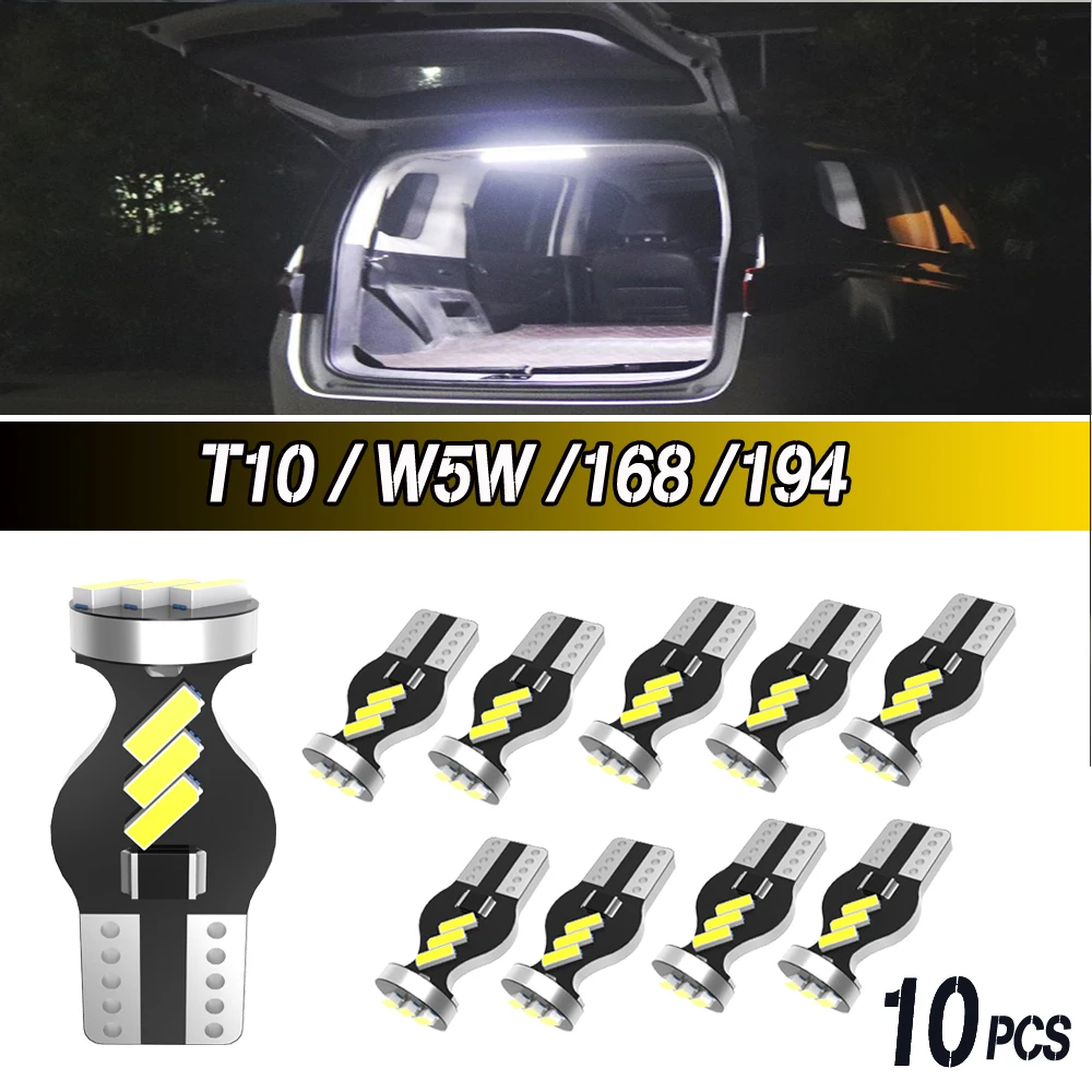 10X Super Bright W5…