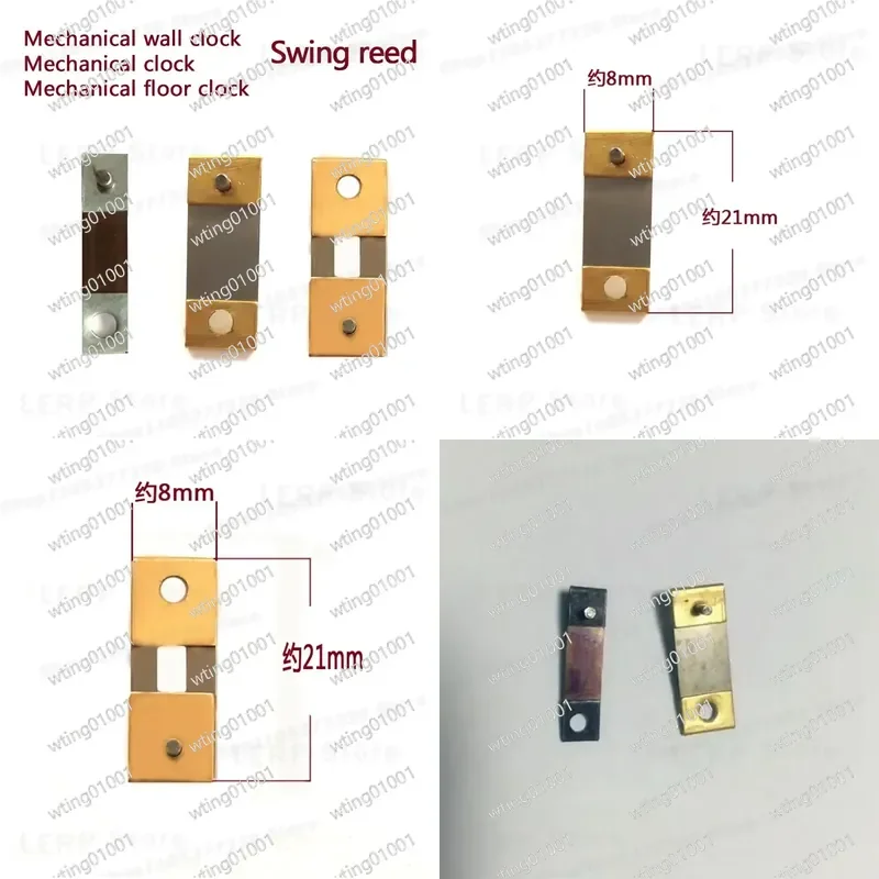 for Vintage Antique Style Mechanical Pendulum Reed Floor Wall Clock Base Movement Accessories Winding Watch Core Parts