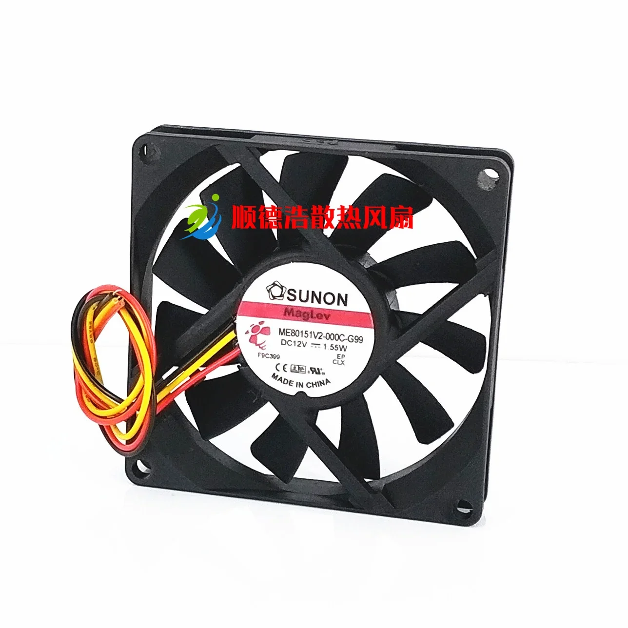 

Ltsf For SUNON ME80151V2-000C-G99 DC 12V 1.55W 80x80x15mm 3-Wire Server Cooling Fan8cm