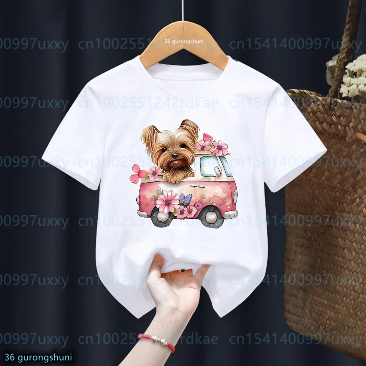 

Fashion New Girls T-Shirt Funny Watercolor Knight Poodle,Dog Animal Print Tshirt Cute Kids Tshirt Kawaii Girls Clothes Wholesale