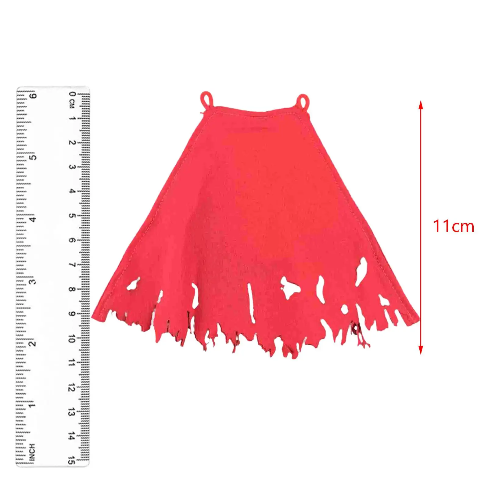 1/12 Scale Cape Costume for 6'' Action Figure and BJD Doll Accessory