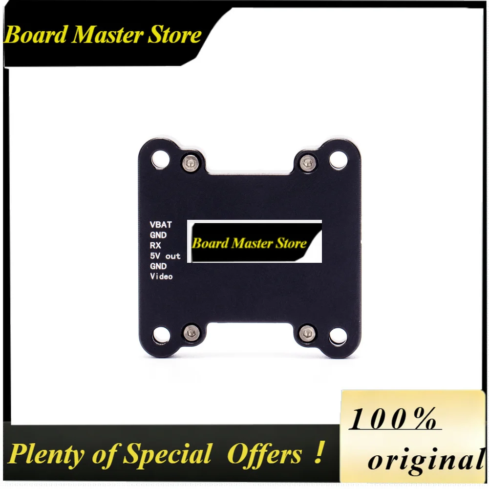 BoMaSIFlight BLITZ 1.6W VTX High Power 5.8G 40CH PitMode 25mW 400mW 800mW 1600mW Adjustable FPV Long Distance Video Transmitter
