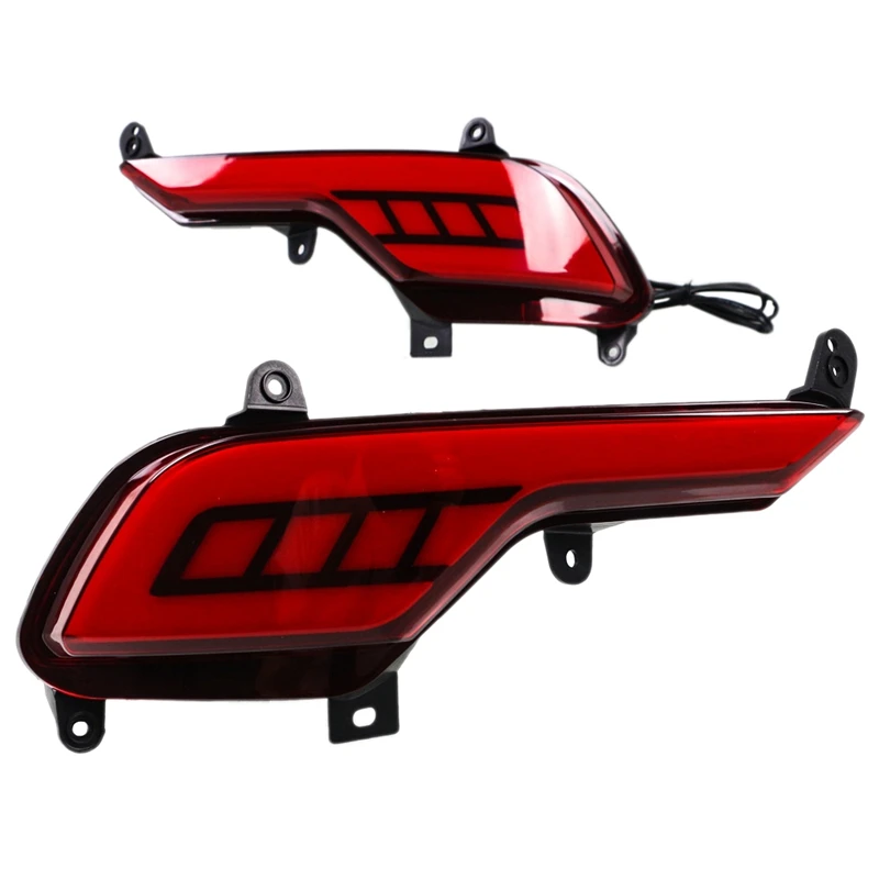 

2Pcs For Hyundai New Shengda Santa Fe Three-Function Rear Bumper Light Brake Warning Light