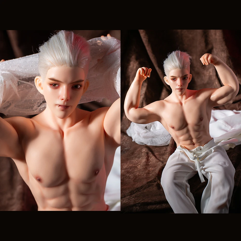 ตุ๊กตา BJD ผู้ใหญ่ ขนาด 62 ซม. ทำจากซิลิโคน ตุ๊กตาอนิเมะรูปทรงมนุษย์ ตุ๊กตาผู้ชาย ของเล่นหุ่นยนต์มนุษย์ขยับได้