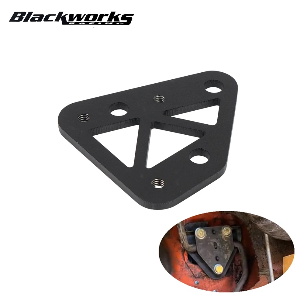 

Опора троса дроссельной заслонки LS Exchange для крепления педали газа LS Swap для Chevy C10 и GMC 1967-1972 годов, черная кабина