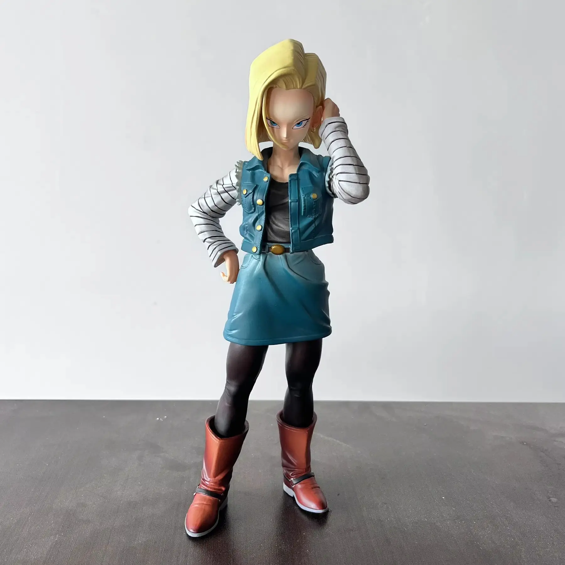 Figura de Acción VF Android 18, Juguetes de Dragon Ball Z, Figuras de Anime GK, Figuras Coleccionables, Regalo para Fanáticos del Anime
