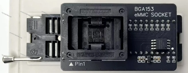 Suitable for 809H EMMC153 burning seat, down press seat, simple BGA153 burning seat, new adapter