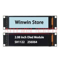 2.08 Inch OLED Display LCD Screen 256x64 oled with Grayscale Adjustment SPI Interface Highlight