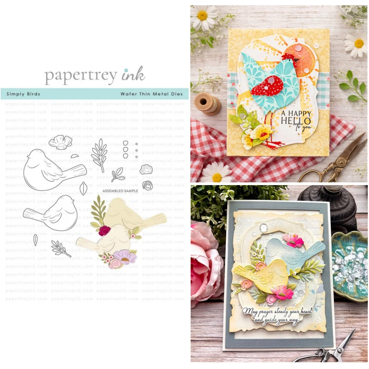 

Spring 2026 Teapot Birds Rooster Basket Metal Cutting Dies Clear Stamps Stencil Hot Foil for DIY Decorating Scrapbook Card Paper