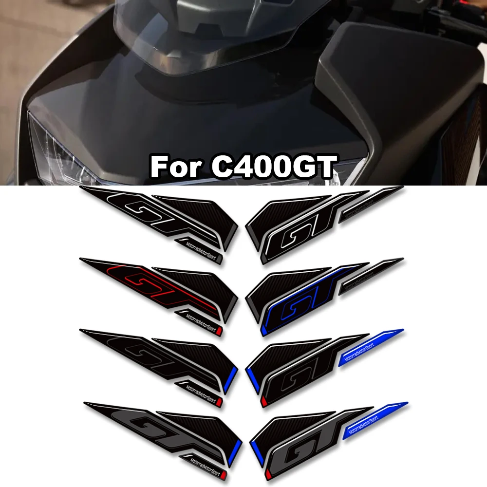 

Мотоциклетная накладка на бак, ручки, боковой обтекатель колена, панель, наклейки на лобовое стекло, наклейки, 3D гель, декоративный комплект для BMW C400GT C400 GT C400