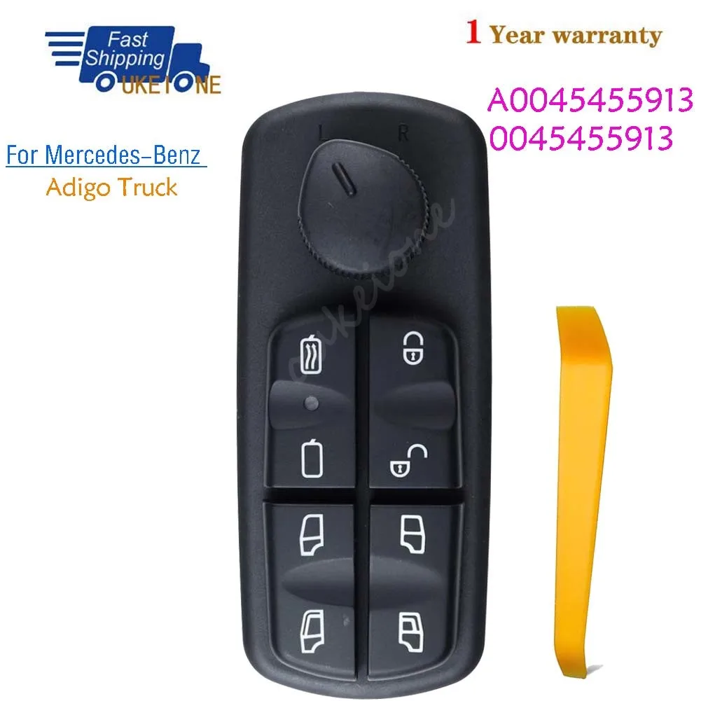 0045455913 A0045455913 For Mercedes-Benz Adigo Truck Electric Power Window Switch Lifter Control Regulator Button Parts