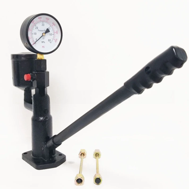 

Oil nozzle calibrator, fuel injector tester, test bench tester, manual pressure pump