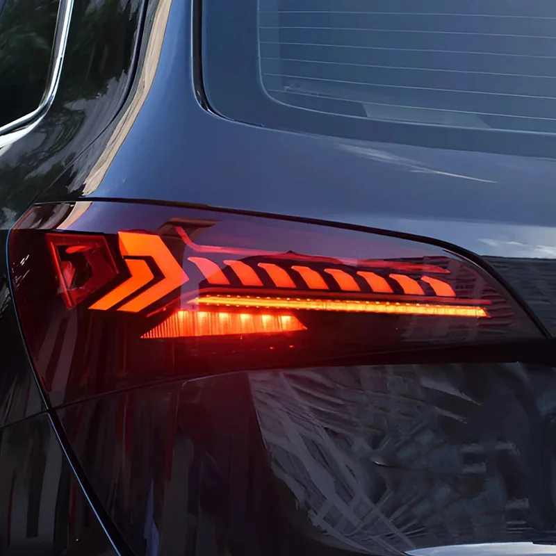 Upgrade Q7 Style LED Auto Back Lamps For Audi Q5 8R 2009-2015 Taillights Assembly Plug and Play High Quality Car Accessories