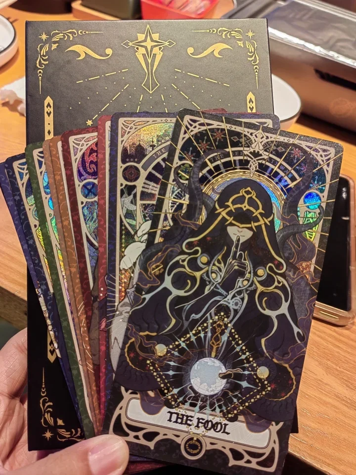 Official Lord of Mysteries Official Klein Moretti Alger Wilson Emlyn White Tarot Club Leonard Therose Window Souvenir Card Set