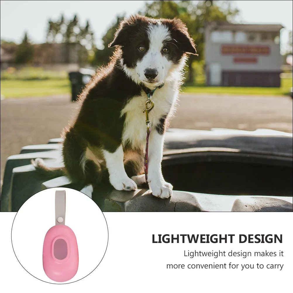 

Pet Dog Waste Bag Holder Dispenser Pouch Leak-Proof Roll Secure Clip on Leash Portable Pet Waste Bag Dispenser for Convenient