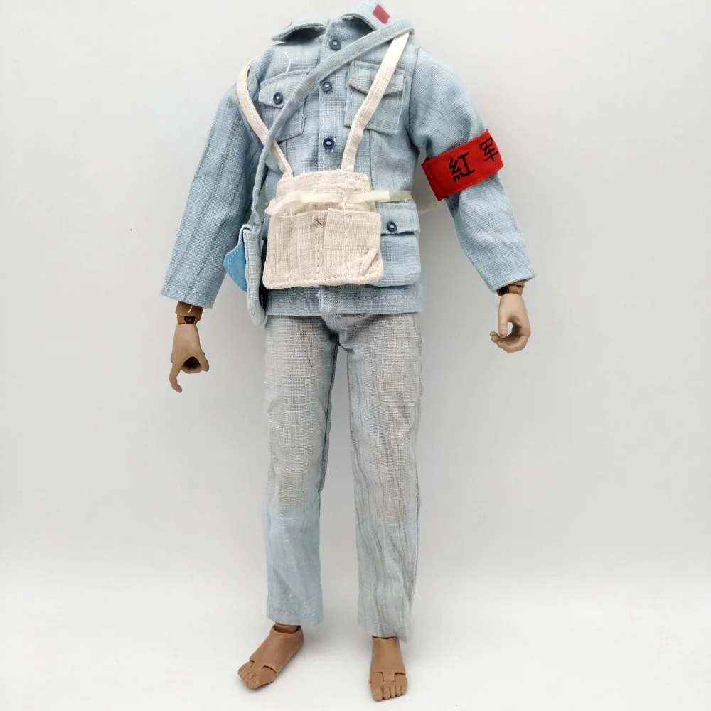 

Масштаб 1/6, китайская восьмая рулетка Второй мировой войны, набор одежды для солдатиков, модель для 12-дюймовых экшн-фигурок, игрушечных кукол