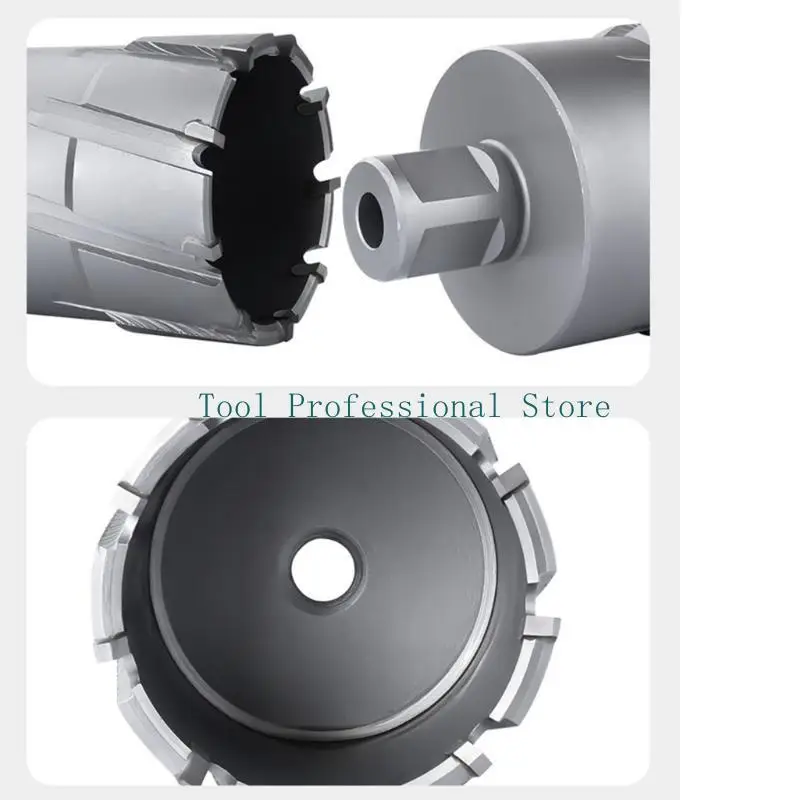57QF TCTs-Ringfräser mit Universal-/Weldon-/Schaft-D12 x H35 x H35/D39 x H35-Kernbohrern