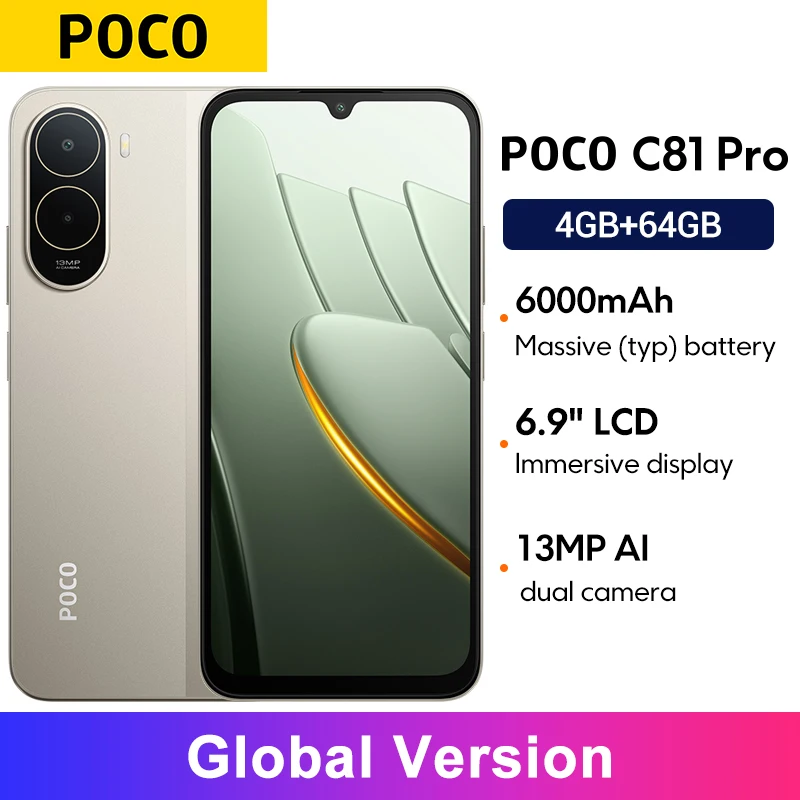 POCO C81 Pro Global Version 6.9