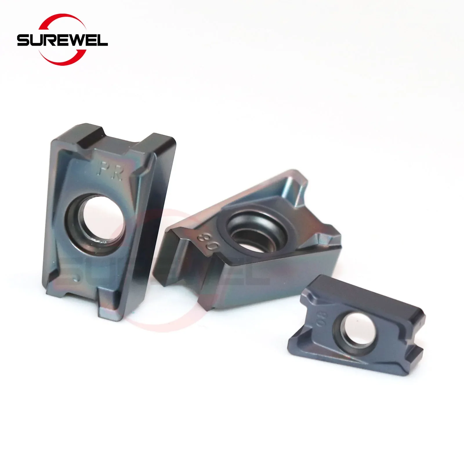 10 قطعة CNC كربيد إدراج LNPU110408 LNGU110408 LNGU15T608 مربع الكتف قاطعة المطحنة إدراج لمعالجة سبائك التيتانيوم