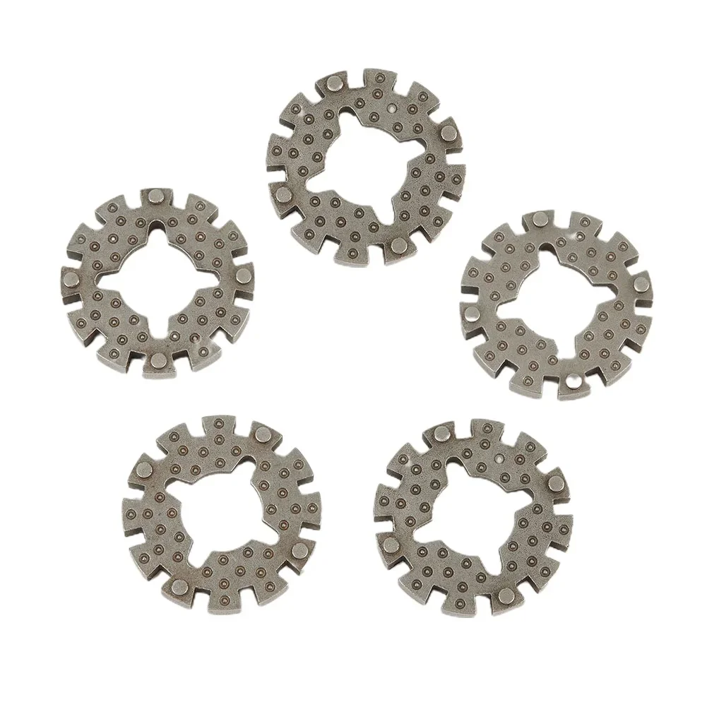 Blades Adapter Adapter Parts 5pcs Circular Saw Blade Metal Oscillating Saw Blades Oxidation-resisting Steel Quick Release