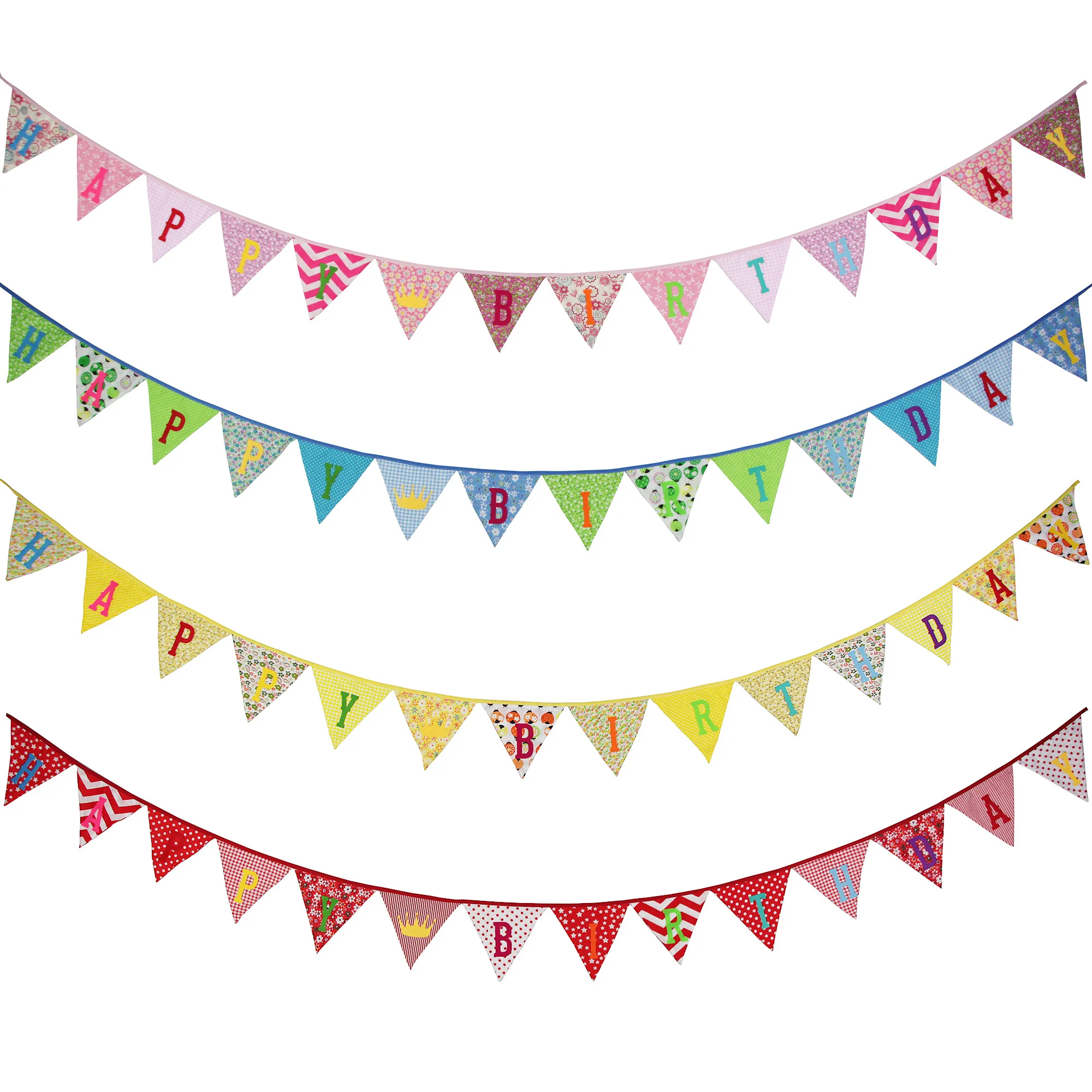 생일 축하 배너 장식 페넌트 멧새 파티 장식 사진 소품 배경 깃발 어린이 생일 화환